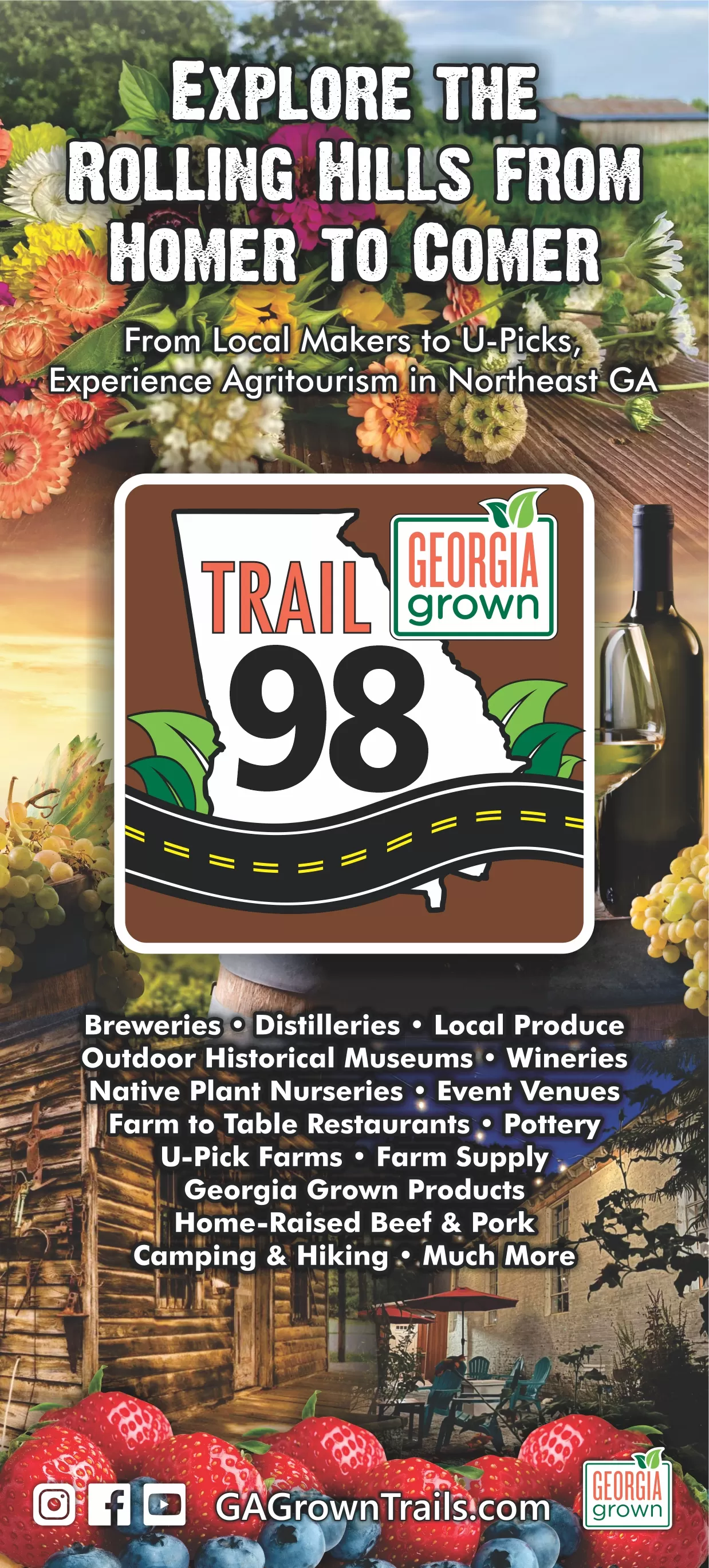 Trail 98 Rack Card